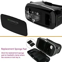 VR Glasses,Shinecon SC-G04 3D Cardboard AntiRadiation Adjustable Screen Headband_SCVR1BX323-thumb2