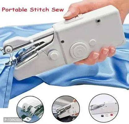 Mini Handy Silai Cordles Portable Stich Handheld for Home Tailoring Hand Machine Stapler Sewing Machinenbsp;(Built-in Stitches 1)-thumb2