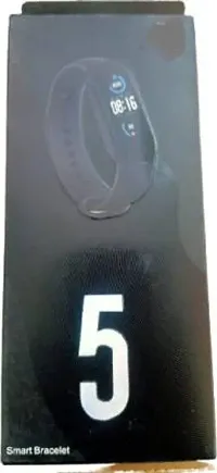 M5_BAND with Magnetic Charger&nbsp;&nbsp;(Black Strap, Size : Free size)-thumb1