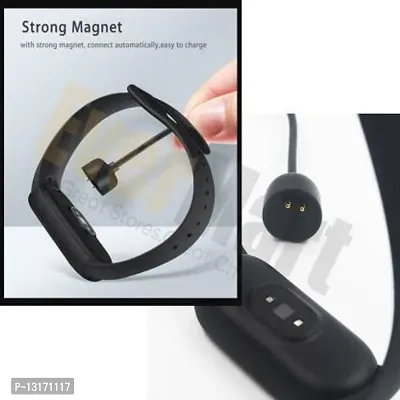 Fast  Magnetic USB Charger Cable for Xiaomi Mi Band 5, Original Xiaomi Bracelet USB Magnetic Attraction Charging Cable for Xiaomi Mi Band 5, mi band 5 Fitness Band Charger 0.15 m Power Sharing Cable-thumb2