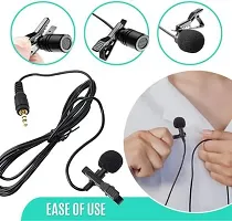 Collar Mic ,Noise Cancelling ,Clip Microphone For Youtube | Collar Mike for Voice Recording | Lapel Mic Mobile, PC-thumb1