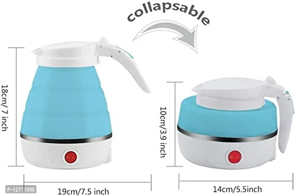 Travel Foldable  Electric Kettle Portable Silicone Collapsible Kettle_K52-thumb2