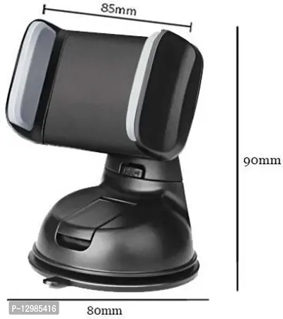 Car Phone Stand Mount Holder All Phone Sizes Universal GPS Windshield_M60