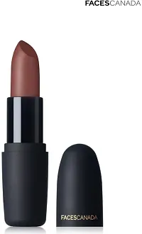 Faces Weightless Matte Finish Lipstick - Pretty Sepia 08 (Pretty Sepia 08, 4 g)-thumb1