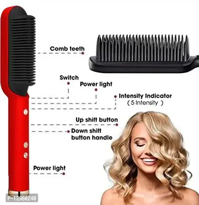 Hair Straightener Comb for Women  Men Hair Styler multicolor Hair Straightener Comb for Women  Men Hair  Straightener Brush Hair Straightener&nbsp;&nbsp;-thumb0