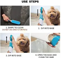 Pet Hair Remover Lint Brush Double Side Dogs and Cats Fur Remover for Cloth_P25-thumb1