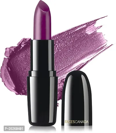 FACES CANADA Weightless Creme Hydrating Lipstick with Almond Oil (Imperial Plum 23, 4 g)-thumb2