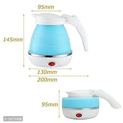 Silicone and Dual Voltage Travel Foldable Electric Kettle 600 Ml_K73-thumb3