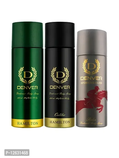 Denver Men Set of 3 Deodorant