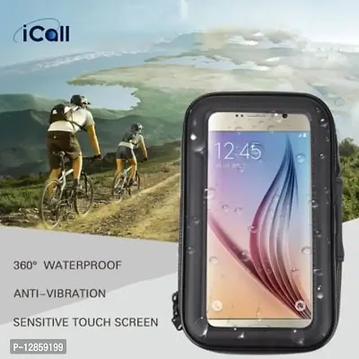 Cell Phone Bike Holder Phone Bike Mount for Motorcycle Touch Screen Waterproof , 360 Degree Rotation Bike Mobile Holder&nbsp;&nbsp;(Multicolor)-thumb4
