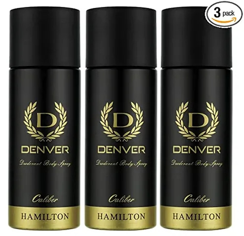Denver Deodorant Body Spray For Men Pack Of 3