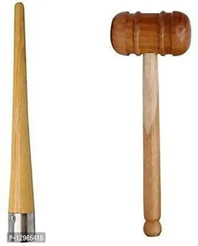 Cricket Bat Grip Cone  Knocking Hammer Bat Wooden Bat Mallet - Combo of 2