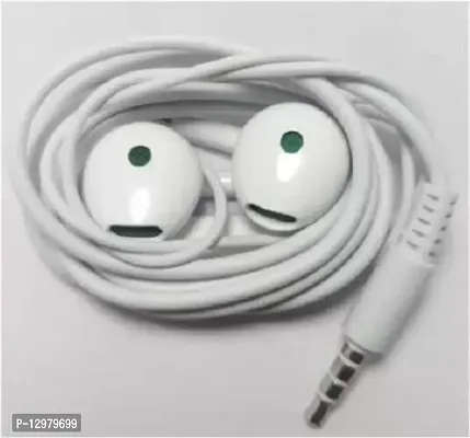 3.5MM Deep Bass For O_PPO Reno Series Wired Headset&nbsp;&nbsp;(White, Green, In the Ear)-thumb3