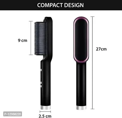 Hair Straightener Comb with 5 Temp. Control and PTC Technloogy for men  women Hair Straightener Comb with 5 Temp.-thumb0