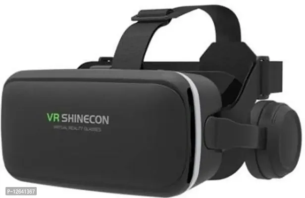 VRBOX SHINE07 Virtual Reality Headset Glasses Anti-Radiation Adjustable Screen and Lense Headband&nbsp;&nbsp;(Smart Glasses, Black)_SCVR1BX314-thumb0