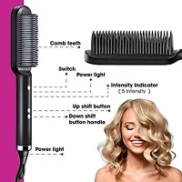 Hair Straightener Comb for Women  Men Hair Styler Hair Straightener Comb for Women  Men Hair Styler Straightener Brush Hair Straightener Brush&nbsp;(1qty)&nbsp;-thumb1