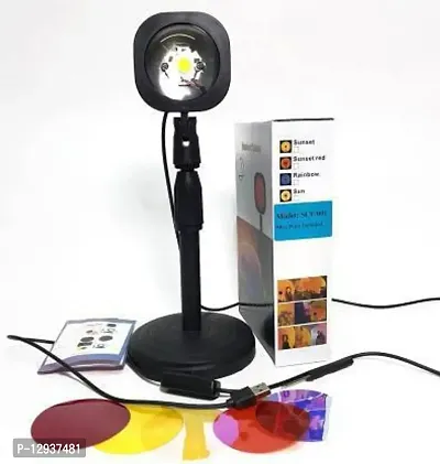 Sunset Lamp Projector Light 180 Degree Rotation Led Light for Photography-thumb3