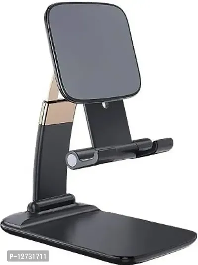 Adjustable Cell Phone Holder Foldable Tablet Stand Mobile Phone Mount for Desk Compatible with All Smartphones-thumb0
