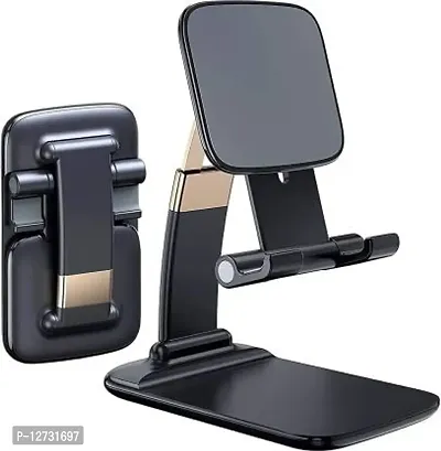 Adjustable Cell Phone Stand, Foldable Portable Phone Stand Phone Holder for Desk, Tablet Stand-thumb0