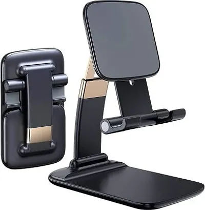 Adjustable Cell Phone Stand, Foldable Portable Phone Stand Phone Holder for Desk, Tablet Stand