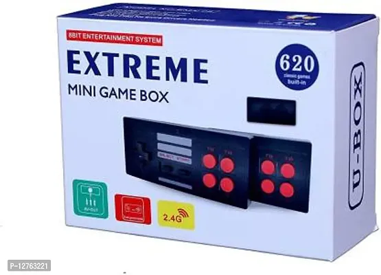 Mini Game Box Stores 620 Games USB TV 2.4G Dual Wireless Gamepad-thumb2