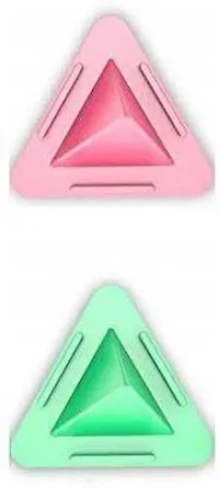 Portable Pyramid Shape Mobile Stand Mobile Holder