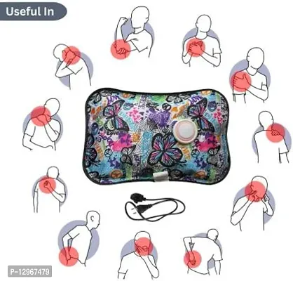 Electric Hot water Bag for Pain Relief, Muscle Pains (Empty Bag)