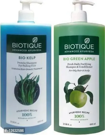 Biotique Kelp + Green Apple Shampoo Men  Women&nbsp;&nbsp;(1300 ml)