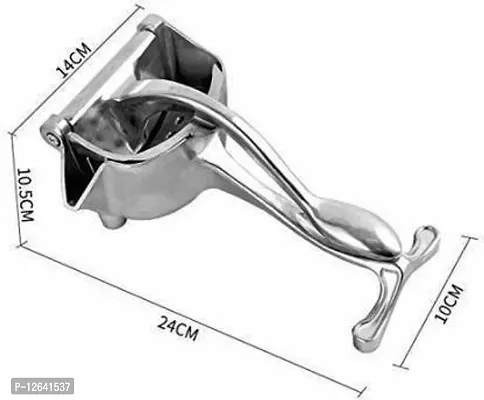 Aluminium Hand Juicer Manual Fruit Juicer Hand Press Juicer Machine Home Made Orange, Watermelon, Lemon Juice-thumb3