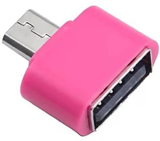 Micro USB OTG Adapter&nbsp;- Comaptible with Joystick, PenDrive, Keyboard, 1Pc