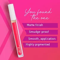 MyGlamm LIT Liquid Matte Lipstick (Breadcrumb, 3 ml)-thumb3