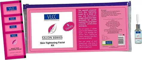 VLCC Salon Series Skin Tightening Facial Kit (5 x 42 g)-thumb2