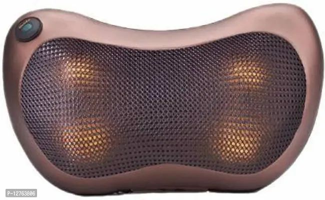 Neck Therapy Pillow Massager Pillow with Heat - Shiatsu Back and Shoulder Massager with Deep Tissue Kneading, Electric Back Massage for Full Body, Relaxation at Home, Car  Office Massagernbsp;nbsp;(Multicolor)-thumb3
