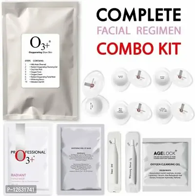 O3+ Bridal Facial Kit Oxygenating Glow Skin (Single Use) For Deep Cleansing&nbsp;(10 x 8.1 g)-thumb2