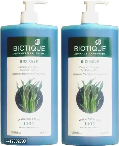 Biotique Kelp Shampoo 650ml *2 Men  Women&nbsp;&nbsp;(1300 ml)