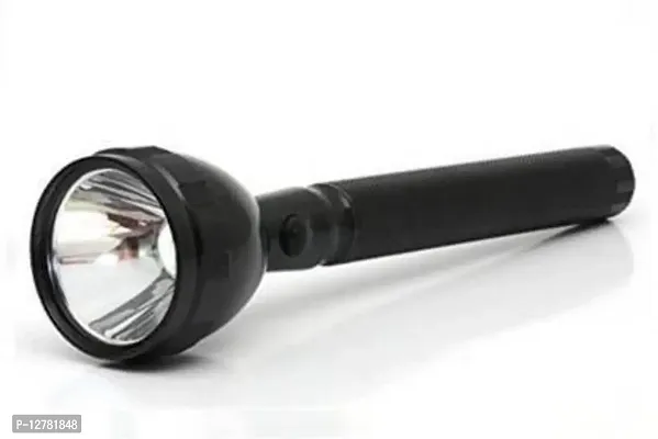 JY-SUPER JY SUPER 8990 (RECHARGEABLE LED TORCH) Torch&nbsp;&nbsp;(Black, 20.5 cm, Rechargeable)_Torch J831