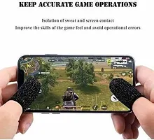 Finger Sleeve For Pubg and all Gaming Pack of 8 Finger Sleeve - Set of 4 Pairs-thumb1
