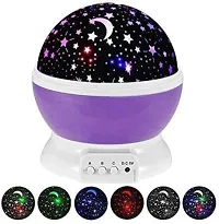 Star Master Dream Rotating Projection Lamp, Star Master Projector Lamp with USB Wire Turn Any Room Into A Starry Sky Colorful LED Night Lamp, Night Bulb, Night Light (Multi Color) Night Lamp Night Lamp&nbsp;&nbsp;(Multicolor)-thumb1