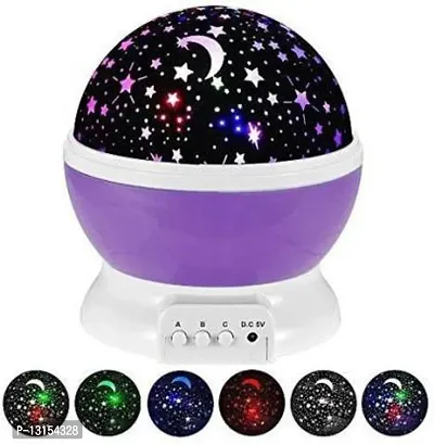 Star Master Dream Rotating Projection Lamp, Star Master Projector Lamp with USB Wire Turn Any Room Into A Starry Sky Colorful LED Night Lamp, Night Bulb, Night Light (Multi Color) Night Lamp Night Lamp&nbsp;&nbsp;(Multicolor)-thumb2