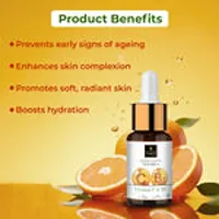 Good Vibes Vitamin C  Vitamin B3 Skin Glow Serum, 10 ml With Anti Aging Properties Helps Reduce Fine Lines and Wrinkles, Naturally Glowing Face Serum For All Skin Types-thumb1