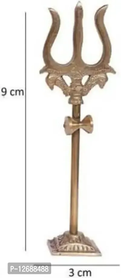 Showpiece - 9 cm (Brass, Gold) Decorative Showpiece - 9 cm&nbsp;&nbsp;(Brass, Gold)