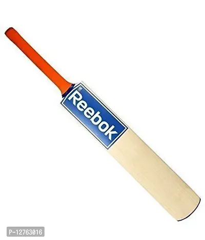 RK Blue Sticker Popular/Popular Willow Cricket Bat, Size-6 (Suitable For Tennis Ball Only)