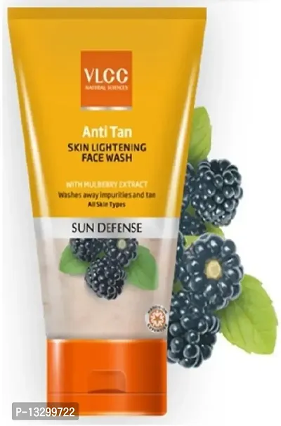 VLCC Anti Tan Skin Lightening  With Mulberry Extract Face Wash (150 g)-thumb0