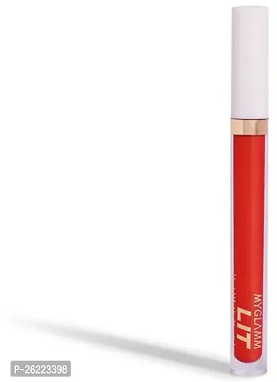 MyGlamm LIT LIQUID MATTE LIPSTICK - SUPER SWIPE (SUPER SWIPE, 3 ml)-thumb2