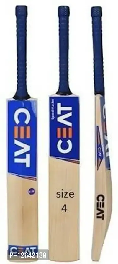 CEAT Poplar Willow Cricket Bat, Size-5 (Suitable For Tennis Ball Only)-thumb0