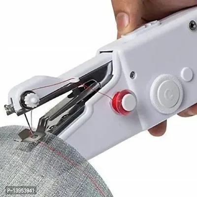 Portable Mini Sewing Machine Hand Home Tailoring NonElectric Stitching Silai K15 Stapler Sewing Machinenbsp;(Built-in Stitches 2)-thumb2