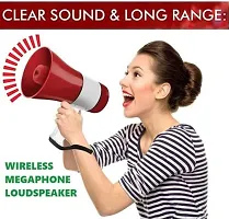 Wireless Bluetooth Megaphone Speaker/ Bullhorn Siren For Announcement With Recorder, USB And Memory card input. Talk, Record, Play Indoor, Outdoor PA System&nbsp;&nbsp;(50 W)_MP147-MegaPhone67-thumb2