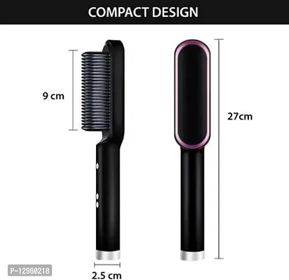 Heating Electric Straightener with 5 Temperature Control Hair Styler Tool Professional Hair Straightener-thumb0