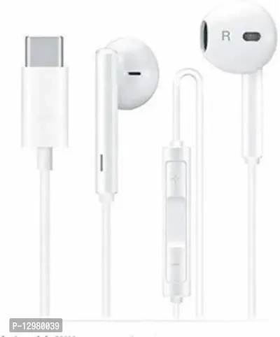 New high bass portable earphones Wired Headset&nbsp;&nbsp;(White, In the Ear)-thumb0
