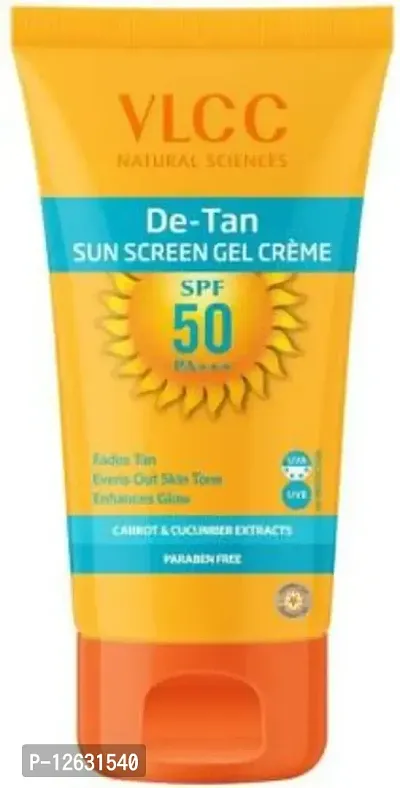 VLCC De Tan Sunscreen Gel Creme - SPF 50 PA+++&nbsp;&nbsp;(100 g)-thumb0